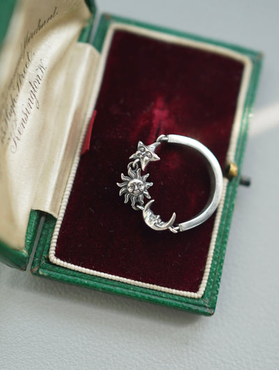 SHUI Star Moon Sun Ring