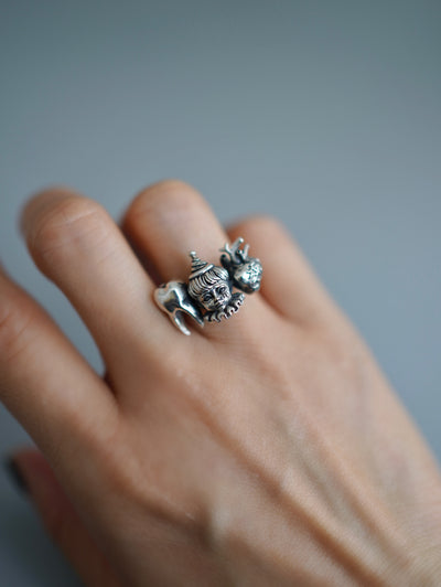 SHUI Joker Heart Tooth Ring