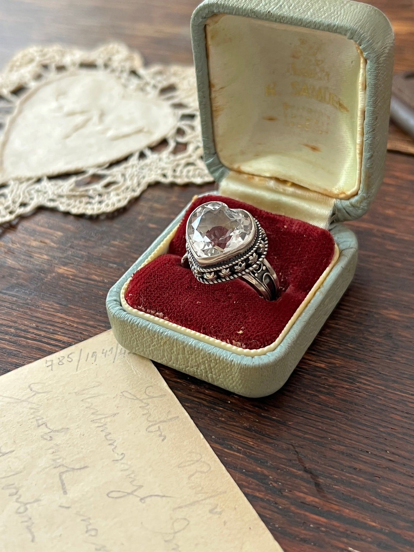 World Nomadic Handcrafted Silver Ring-Clear Quartz – LittleThing