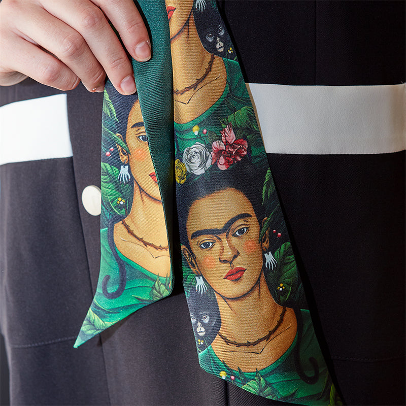 Frida Art Print 100% Silk Scarf