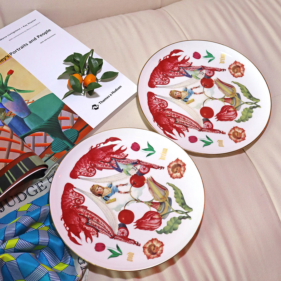 Good dream - LIUXINYU Artwork Handcrafted Plate