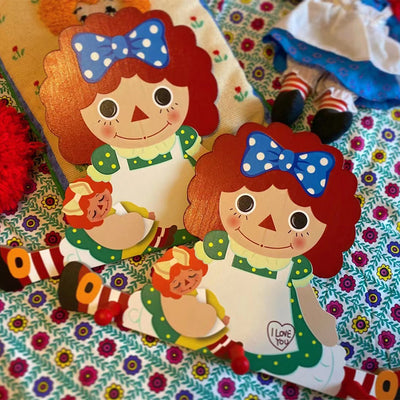 Original Illustrations Handmade Wall  Decoration Clown - Doll