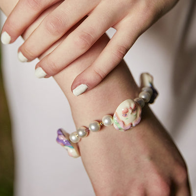 Macaron Porcelain Doll Bracelet