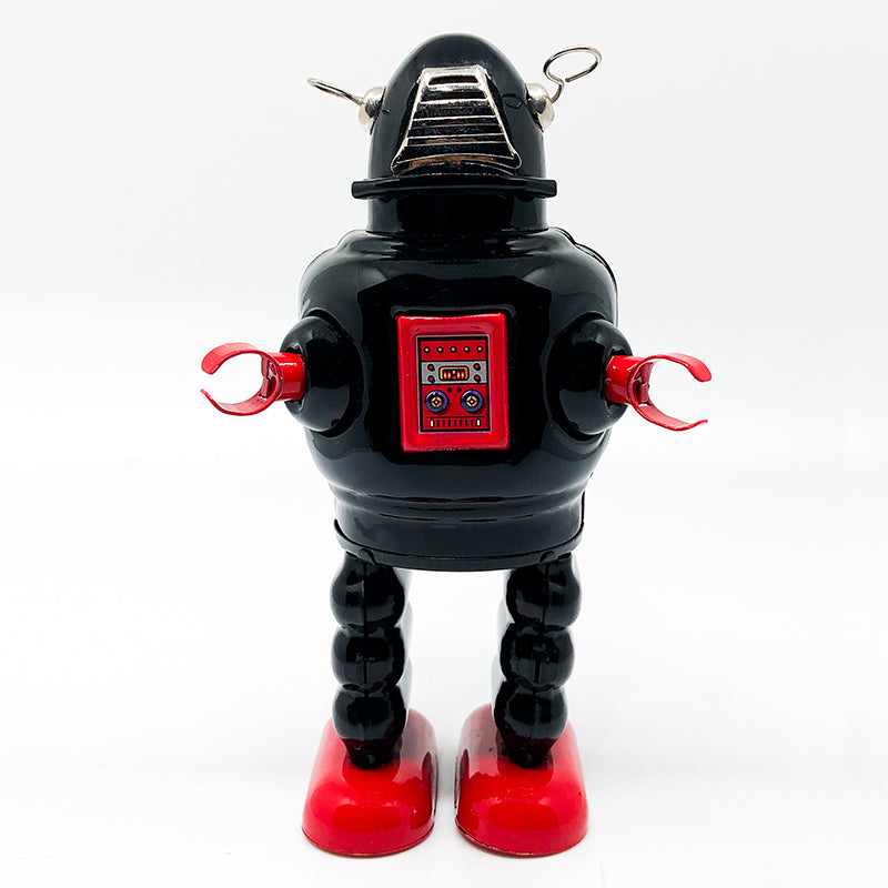 Planet Robot Collectible Retro Wind up Tin Toy