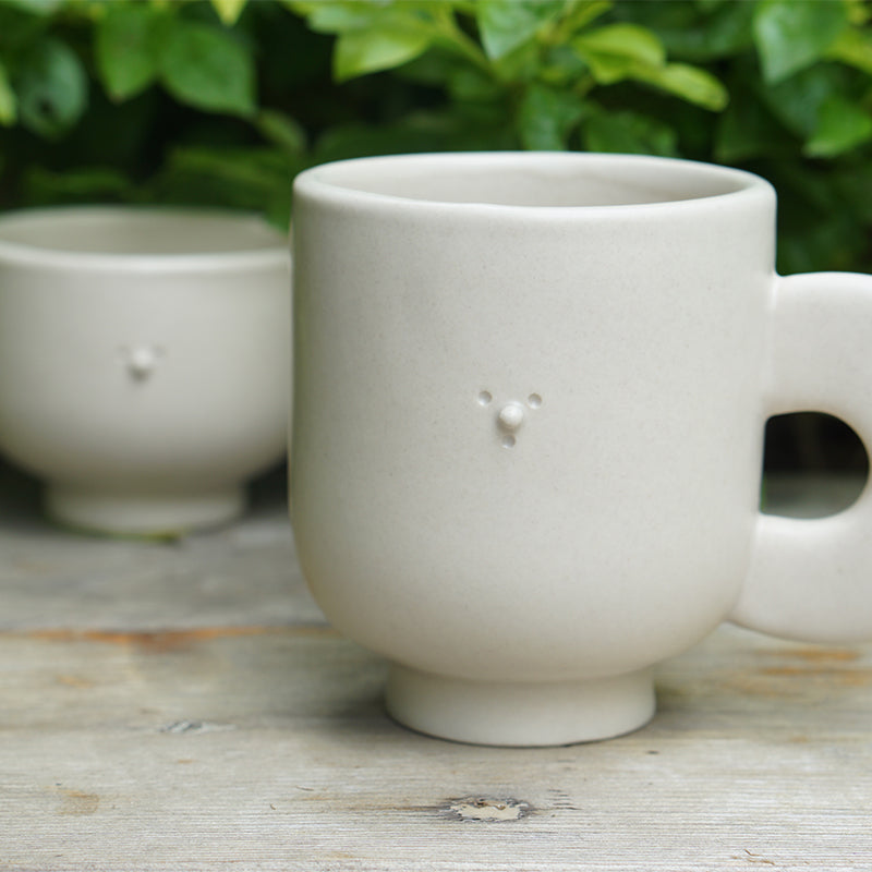 Retro Ceramic Solid Color Mug