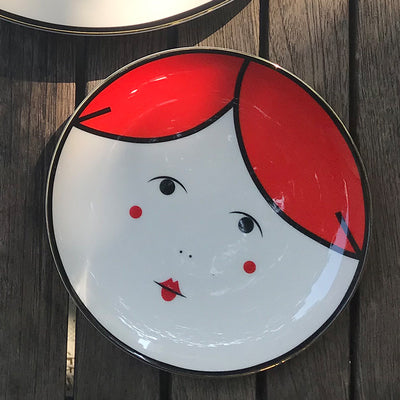 Decoration Dinner Plate - Red
