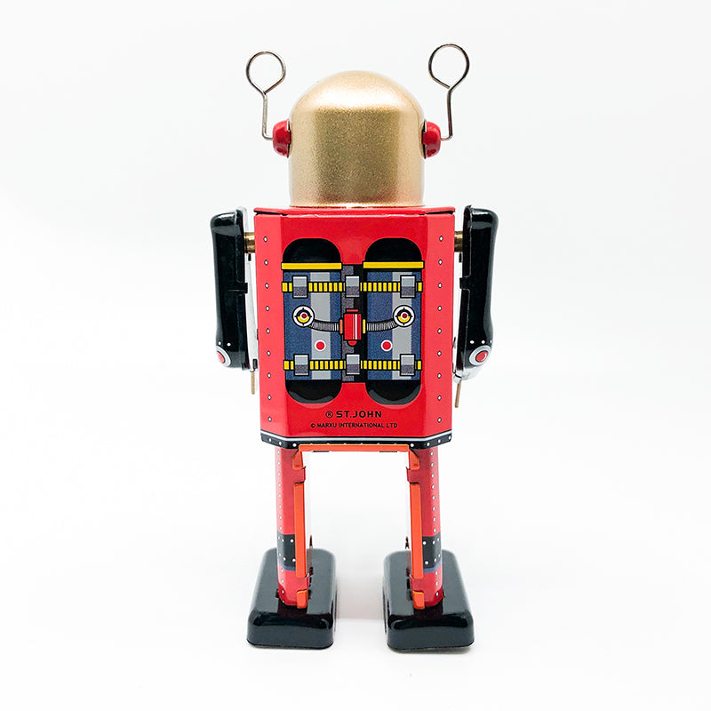 TV Spaceman Collectible Retro Wind up Tin Toy