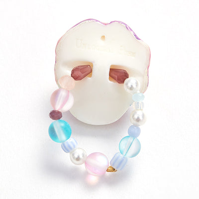 Macaron Porcelain Doll Ring - Pink Hair