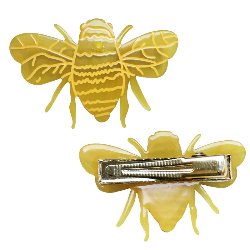 Unlogical Poem Bees Hair Clip