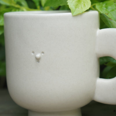 Retro Ceramic Solid Color Mug