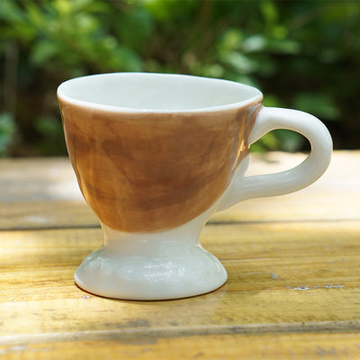 Original Ceramics Hand-Painted Coffee Cup Ornaments - Boy
