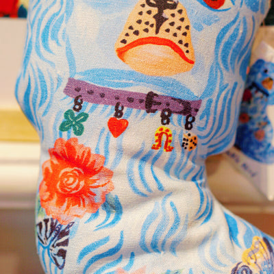 Nathalie Art work Doll-Blue Cheshire