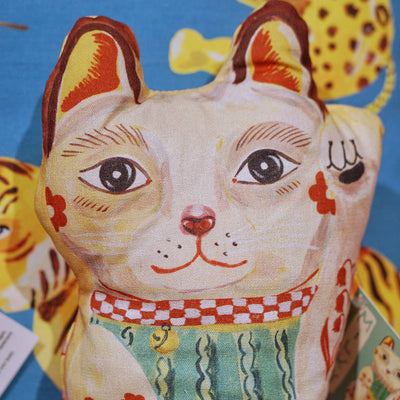 Nathalie Art work Doll-Milky Lucky Cat